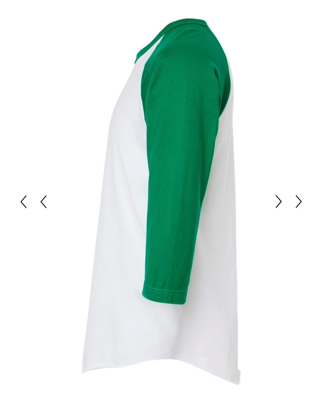 "Saints Squad LA Green and White Tee"