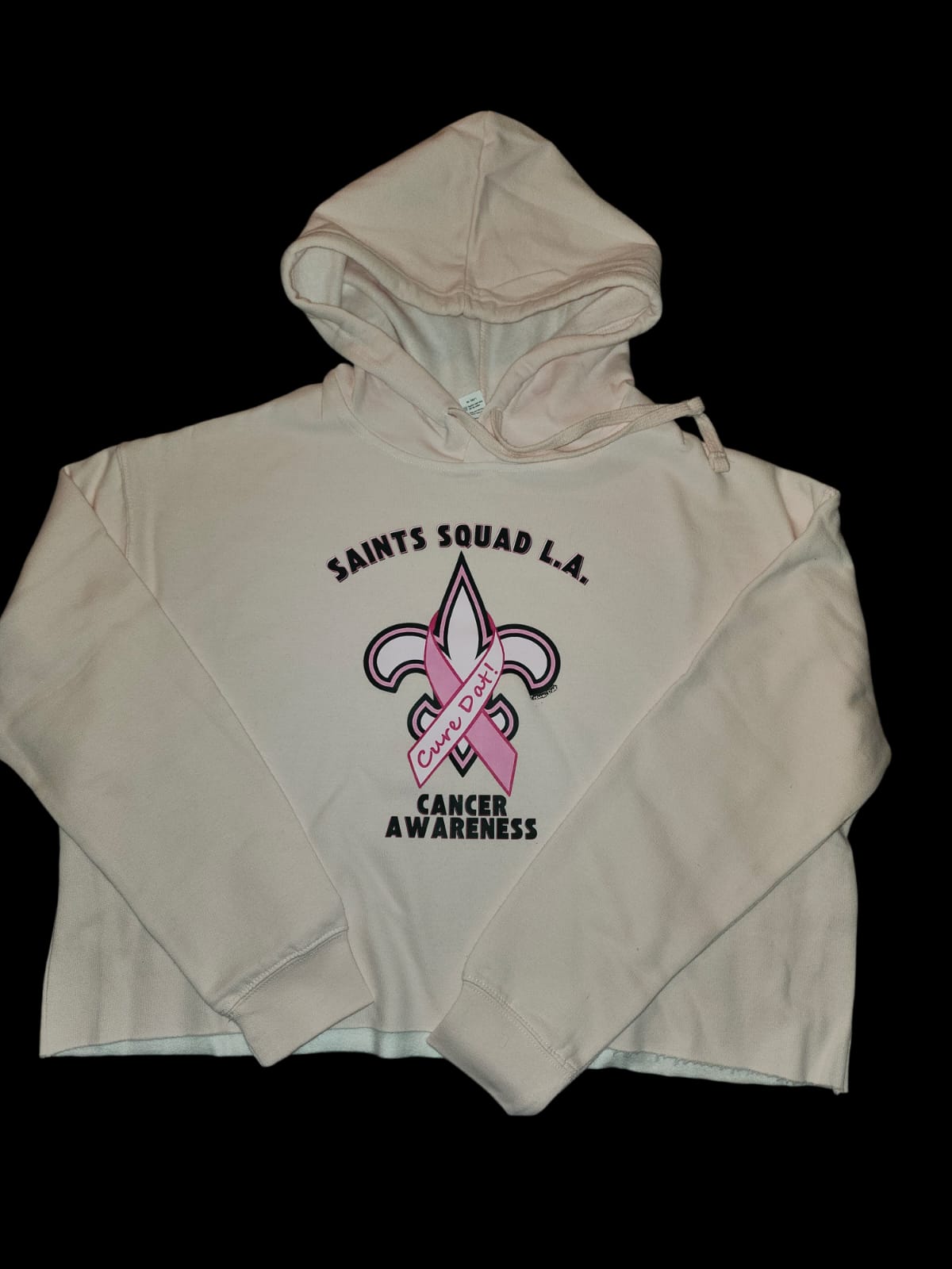 Saints Squad L.A. Cancer Awareness Hoodie
